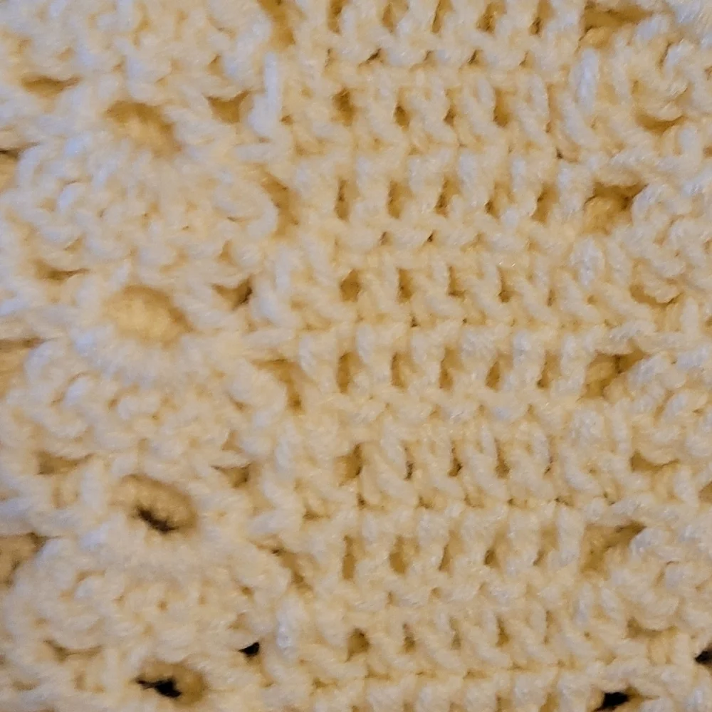 Hand Crafted Crocheted Throw